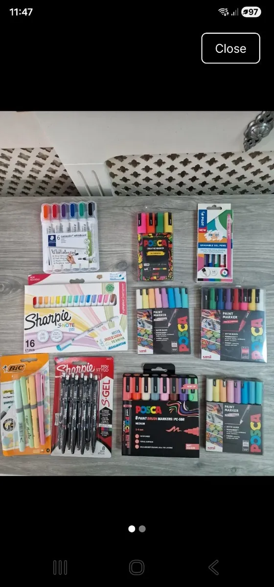Posca,,sharpie,,etc bundle - Image 2