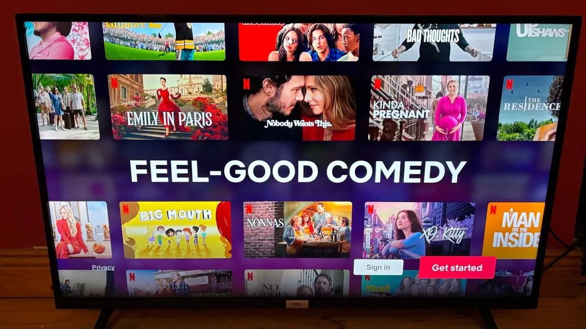 43” TCL 4K HDR Ultra HD Android Smart TV - Image 1