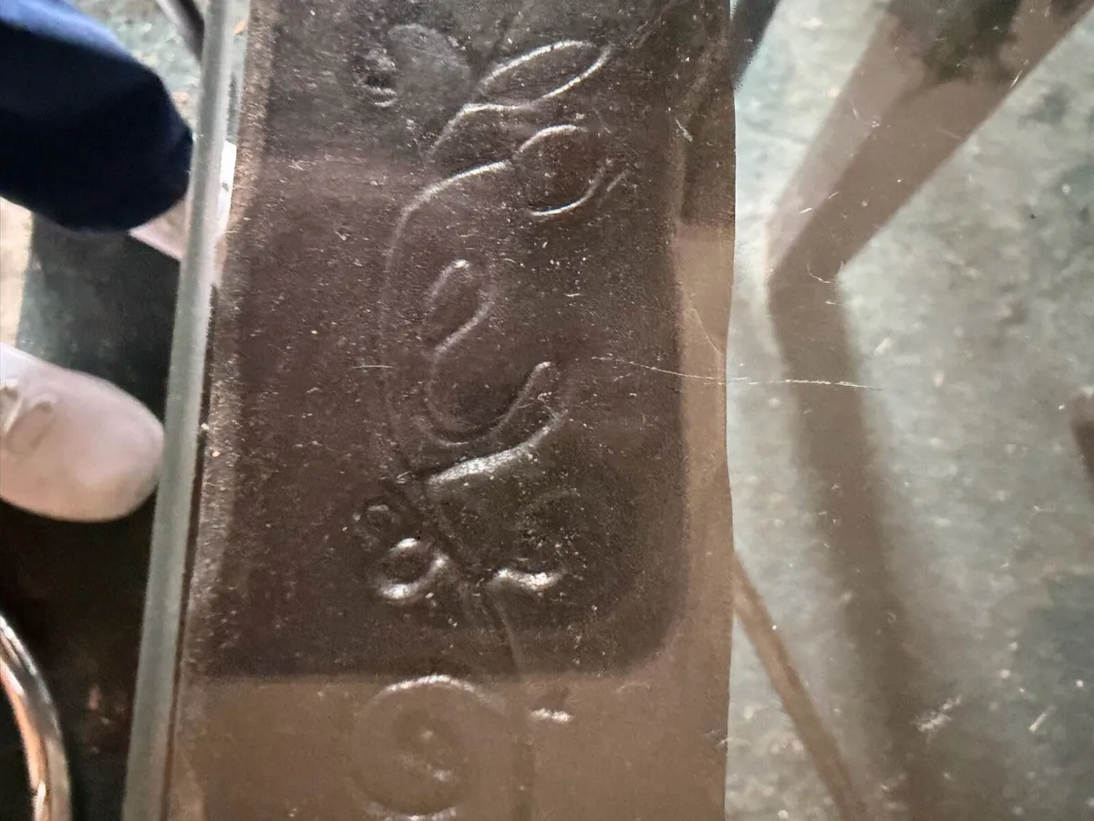 Wrought iron coffee table - Image 2