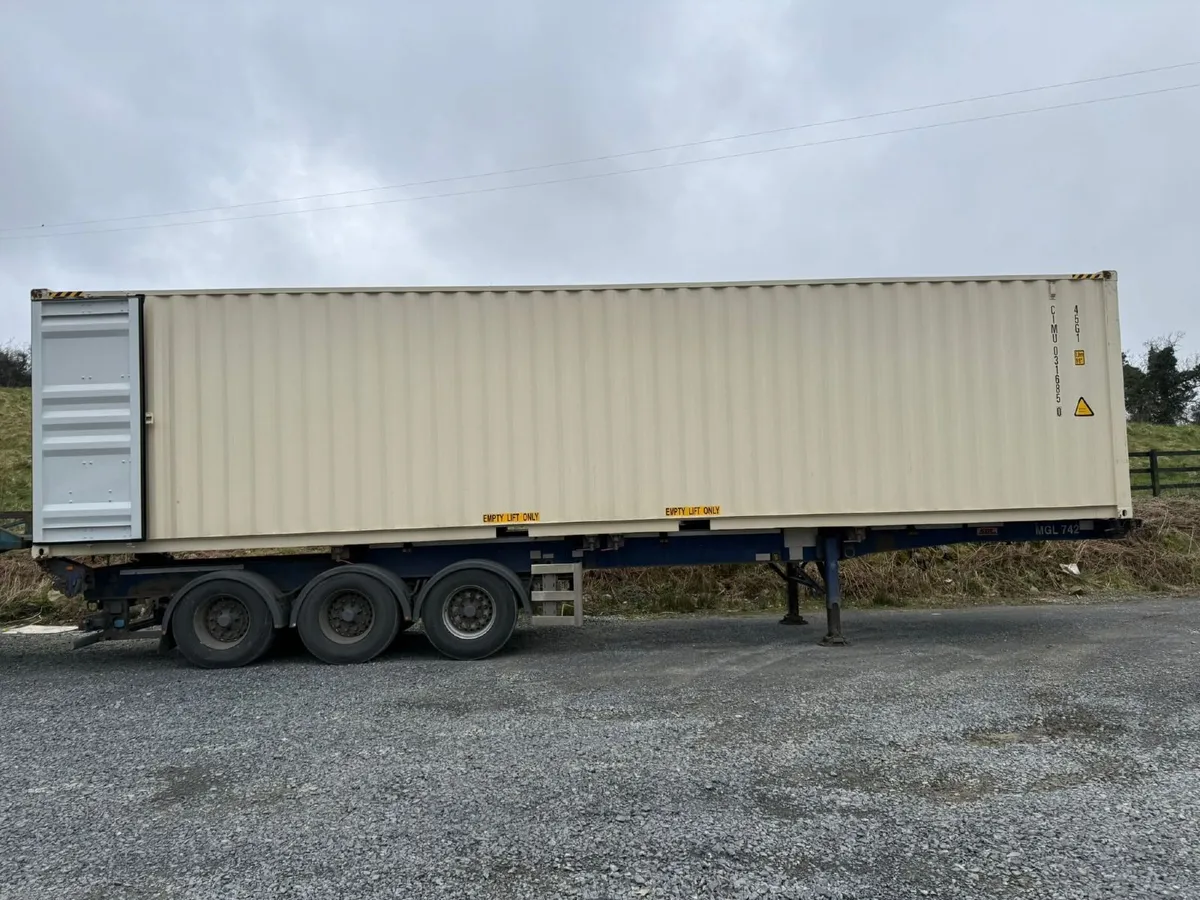 One Trip 40ft HQ Containers - Image 2