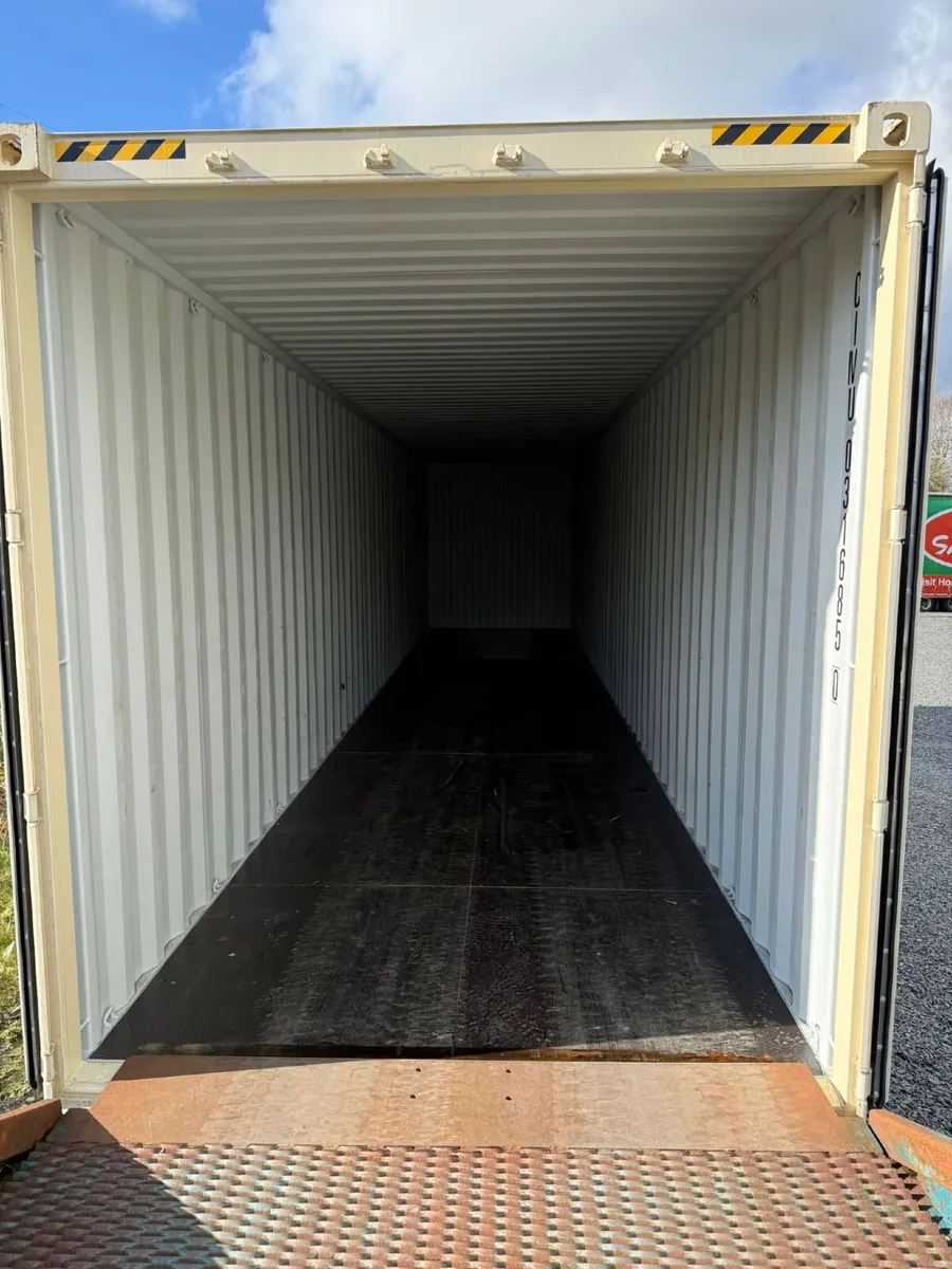 One Trip 40ft HQ Containers - Image 4