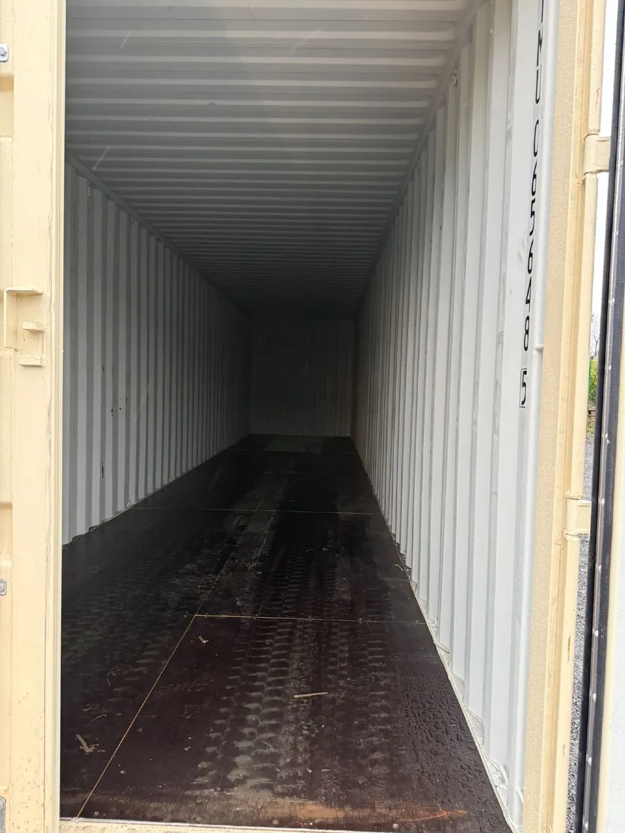 40ft Containers One Trip High Cubes - Image 2