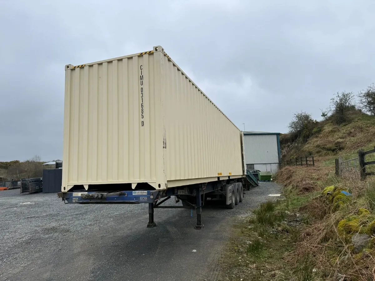 40ft Containers One Trip High Cubes - Image 3