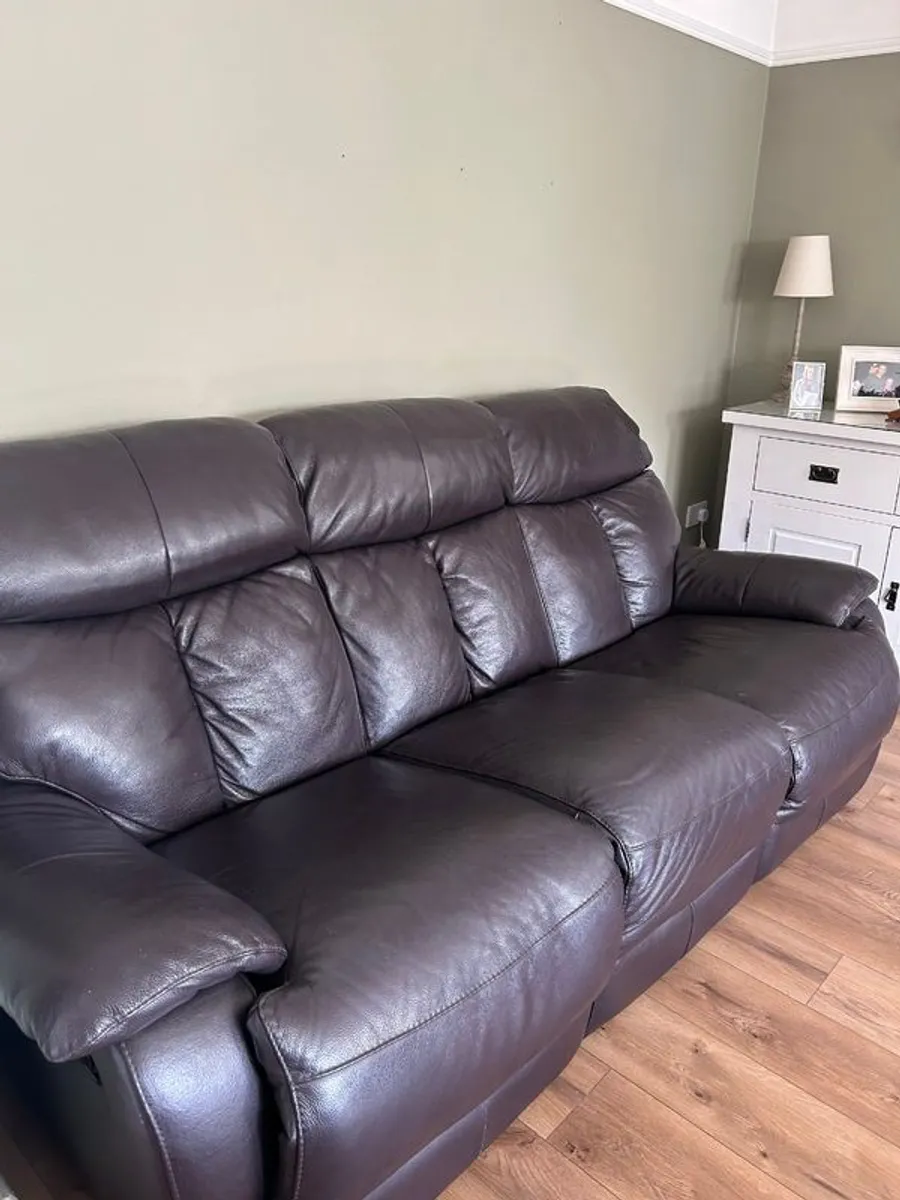 Leather Sofa - Image 1