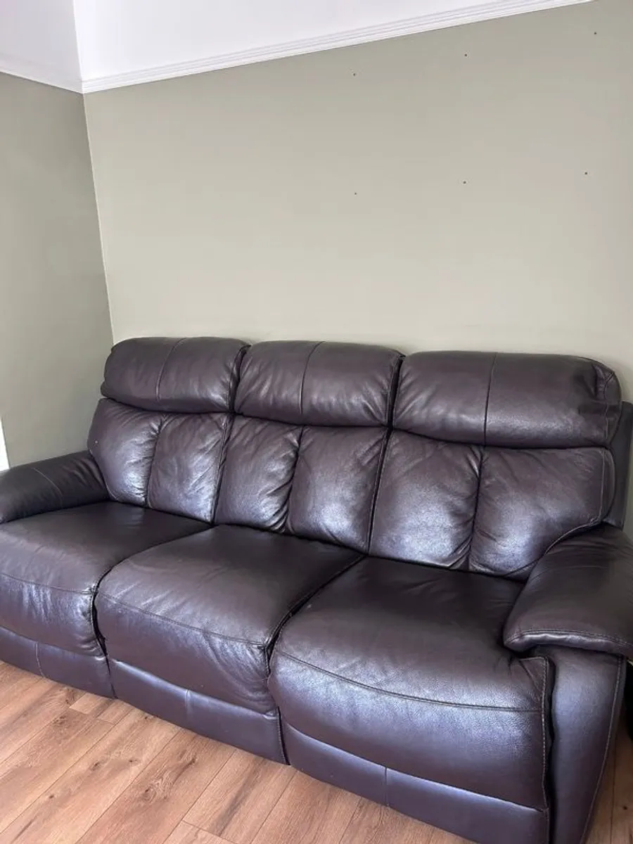 Leather Sofa - Image 2