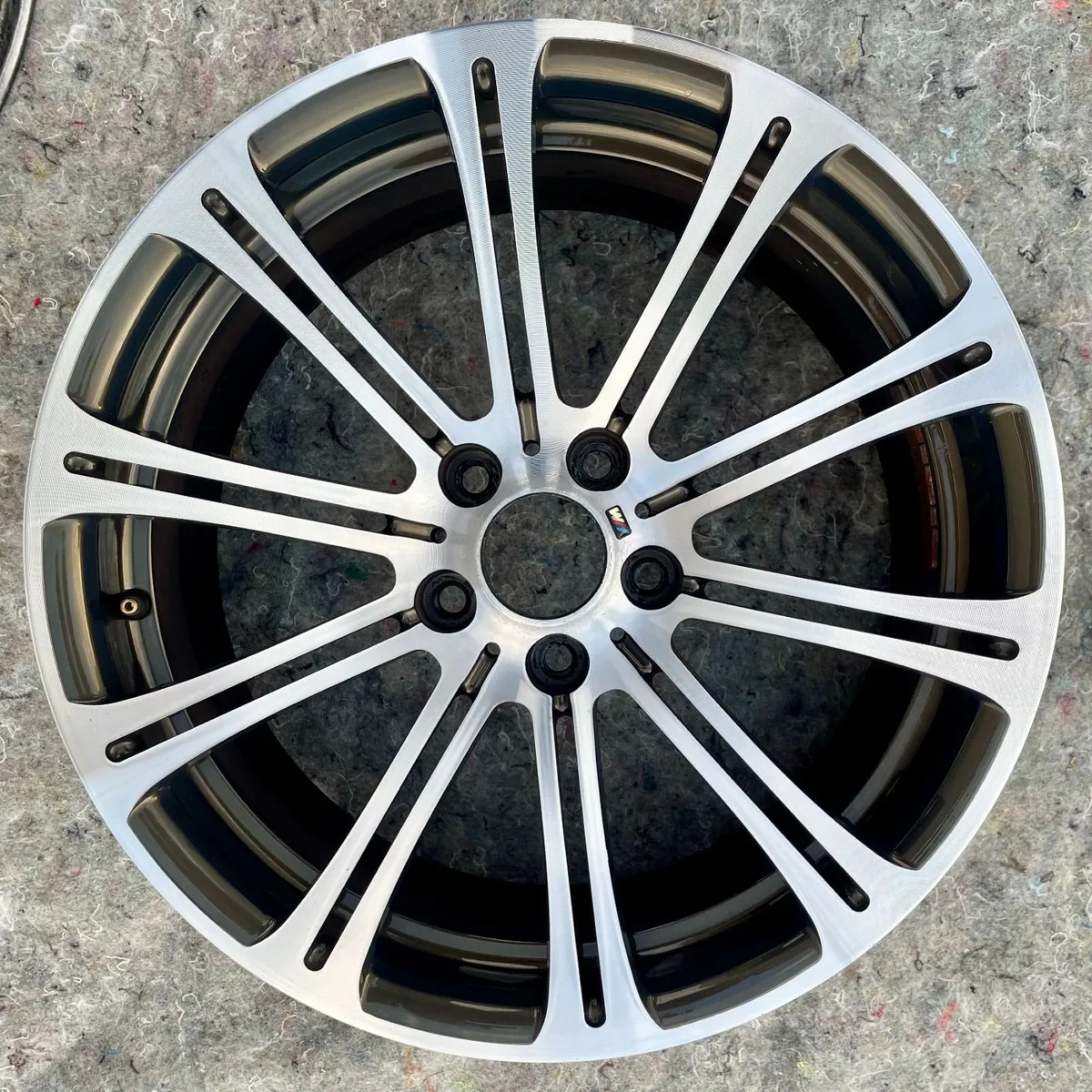 BMW E92 M3 OEM 220M Forged Wheels - Image 2