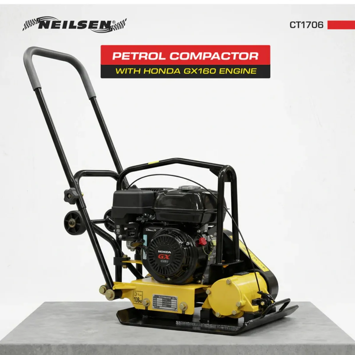 HONDA 21" COMPACTOR/WACKER PLATE - Image 2