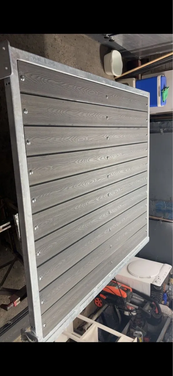 Aluminium and Composite Gate and fence - Image 1