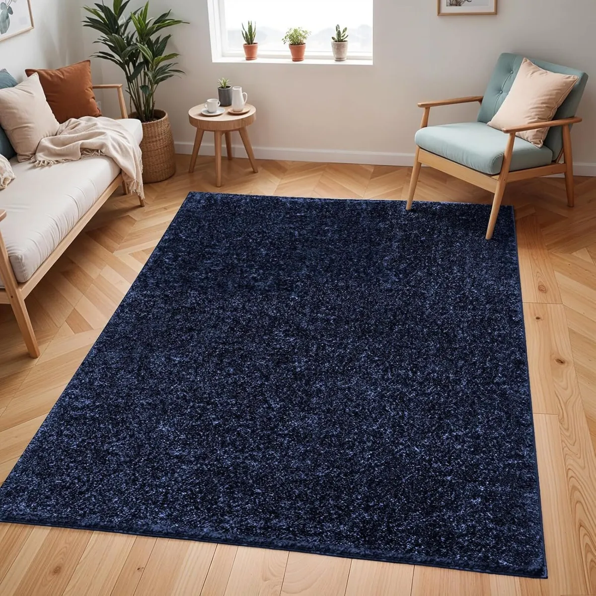 Claire Shaggy Berber Carpet 160x213 cm Soft - Image 1