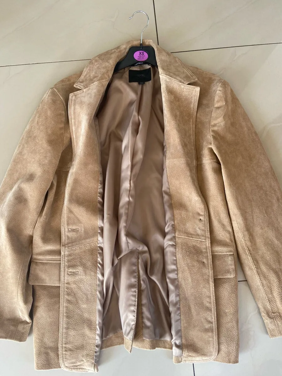 Leather suede jacket - Image 3