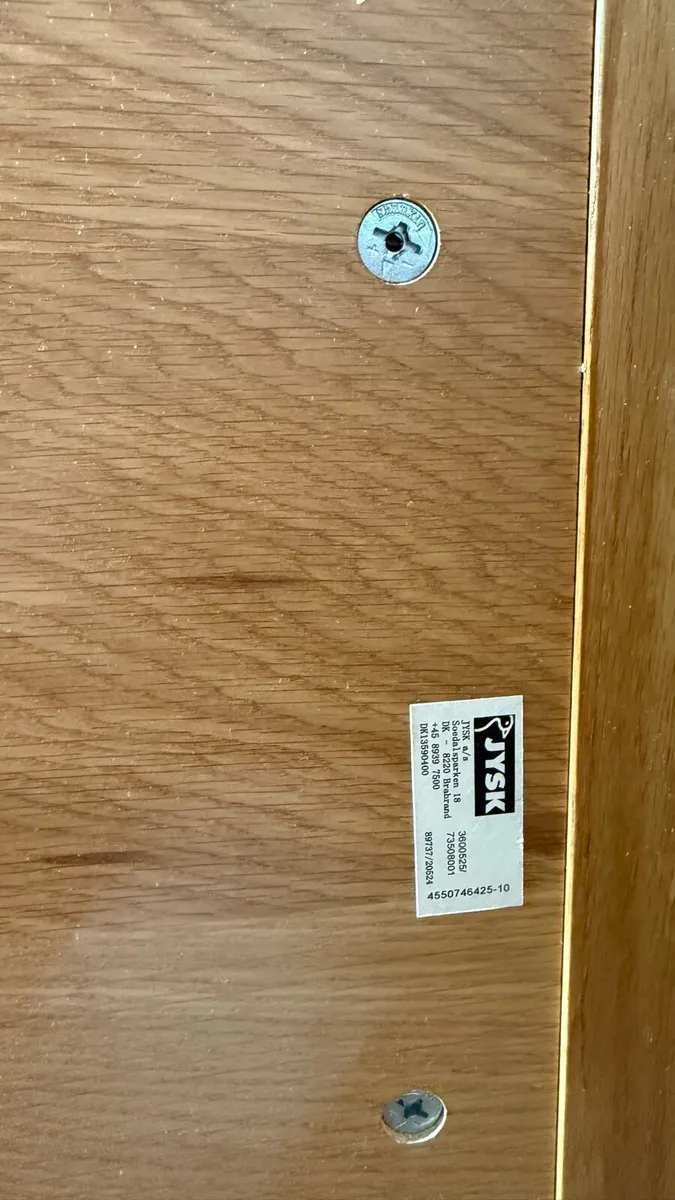 Jysk RY - Light oak shelving unit/Bookcase - Image 2