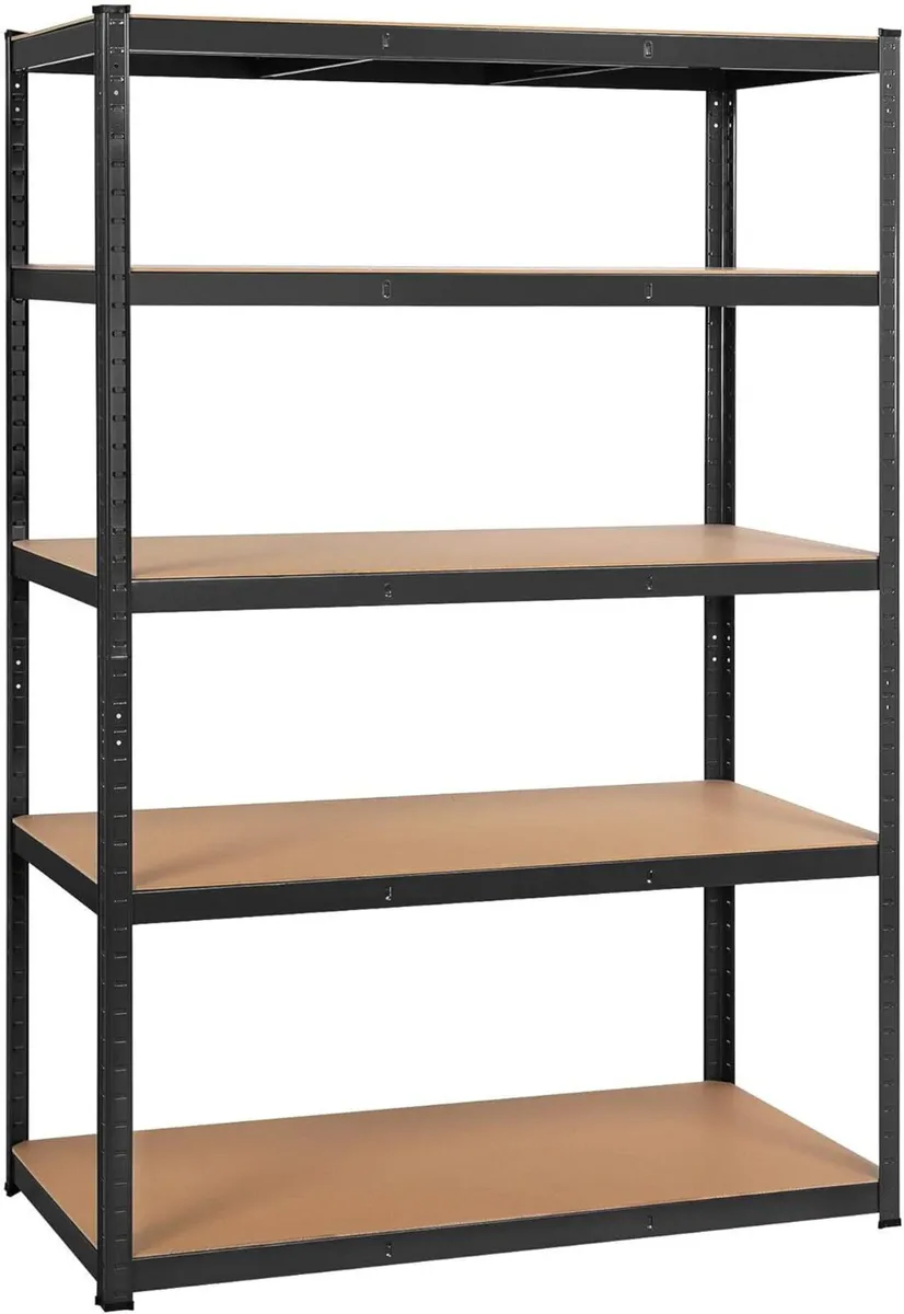 5 Tier Heavy-Duty Shelving Units Garage Shed - Image 1