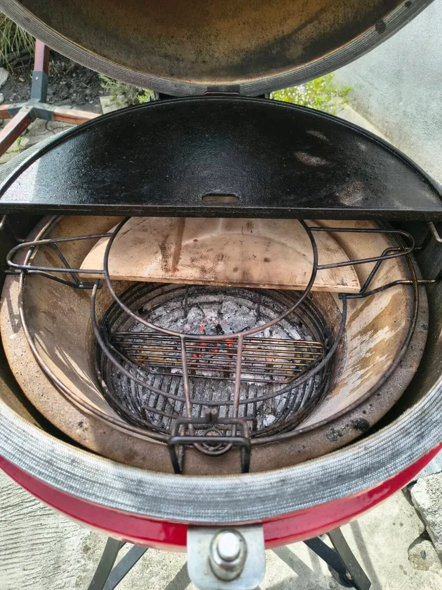 24" Kamado Ceramic bbq & upgrades - Image 2