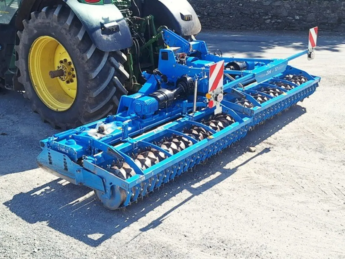 2020 Lemken Zirkon 12K Folding Harrow (26197) - Image 3