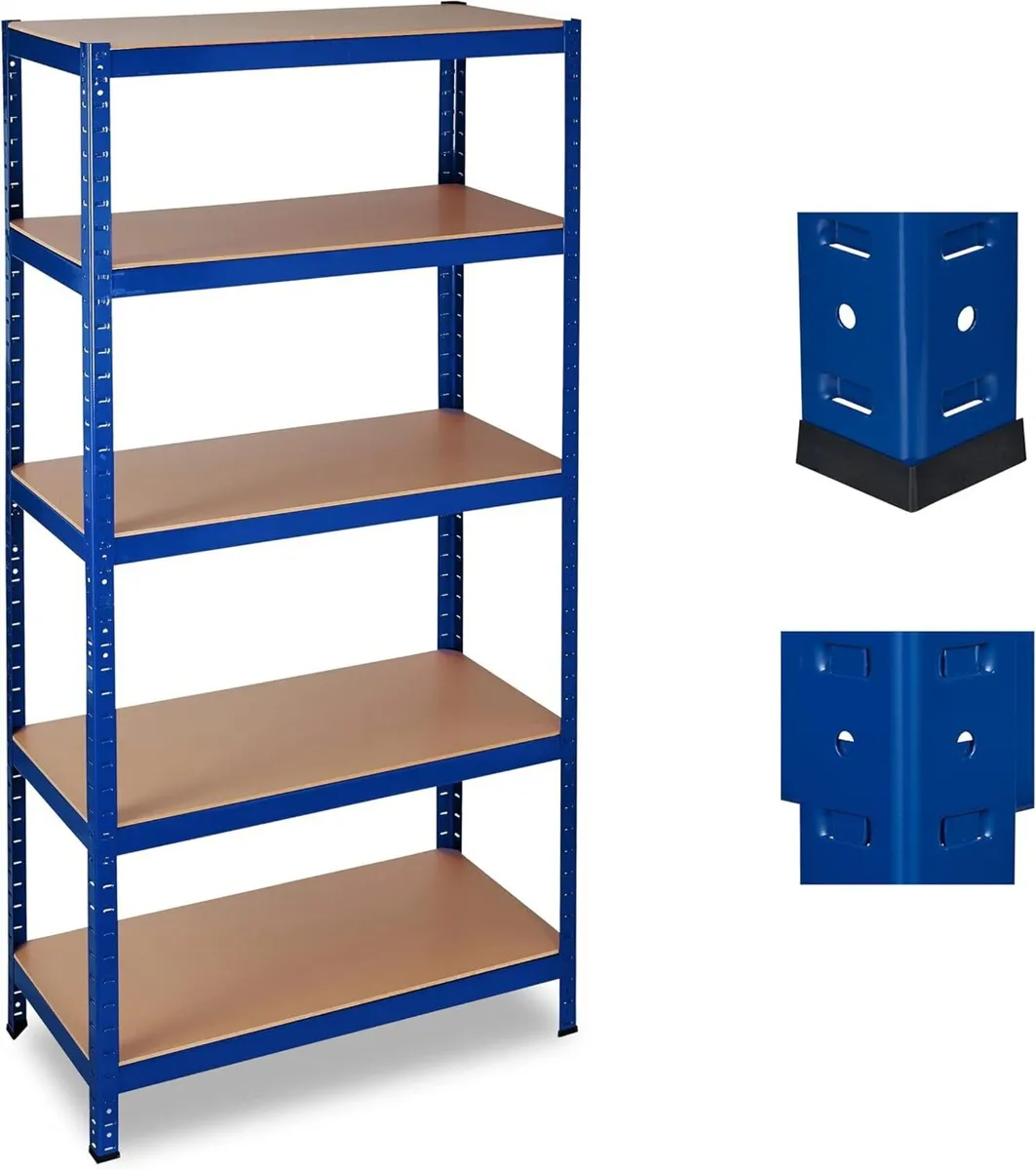 Heavy Duty Shelf Capacity kg 5 Tiers Modular Rack - Image 1