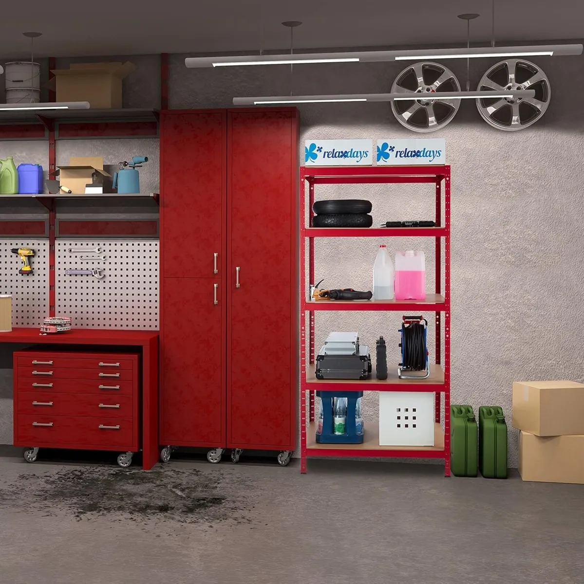 Heavy Duty Shelf Unit 5 Tiers Capacity kg Modular - Image 4