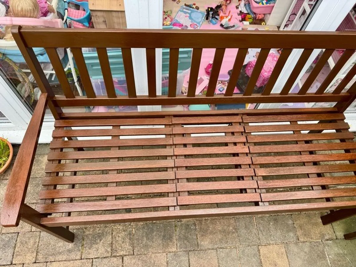 Garden / patio bench - Image 3