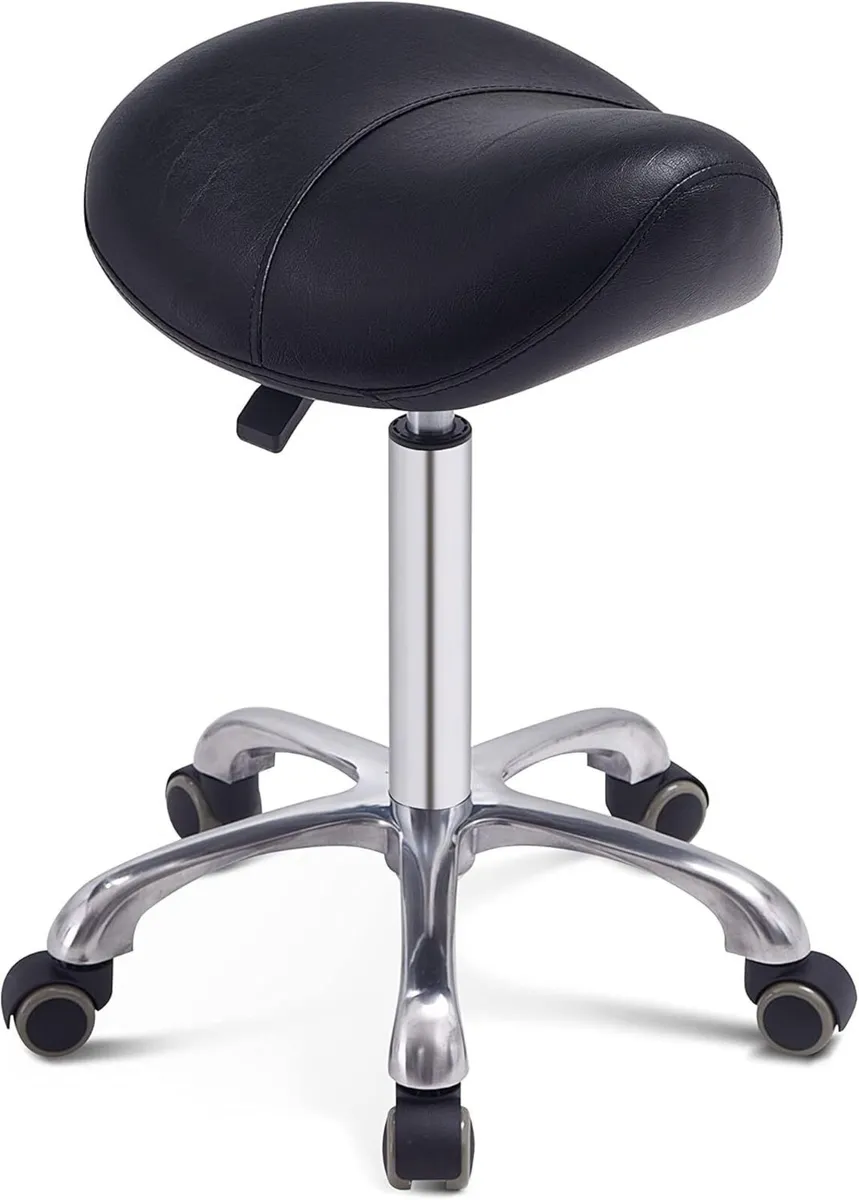 Saddle Stool Massage Swivel Chair for Beauty - Image 1