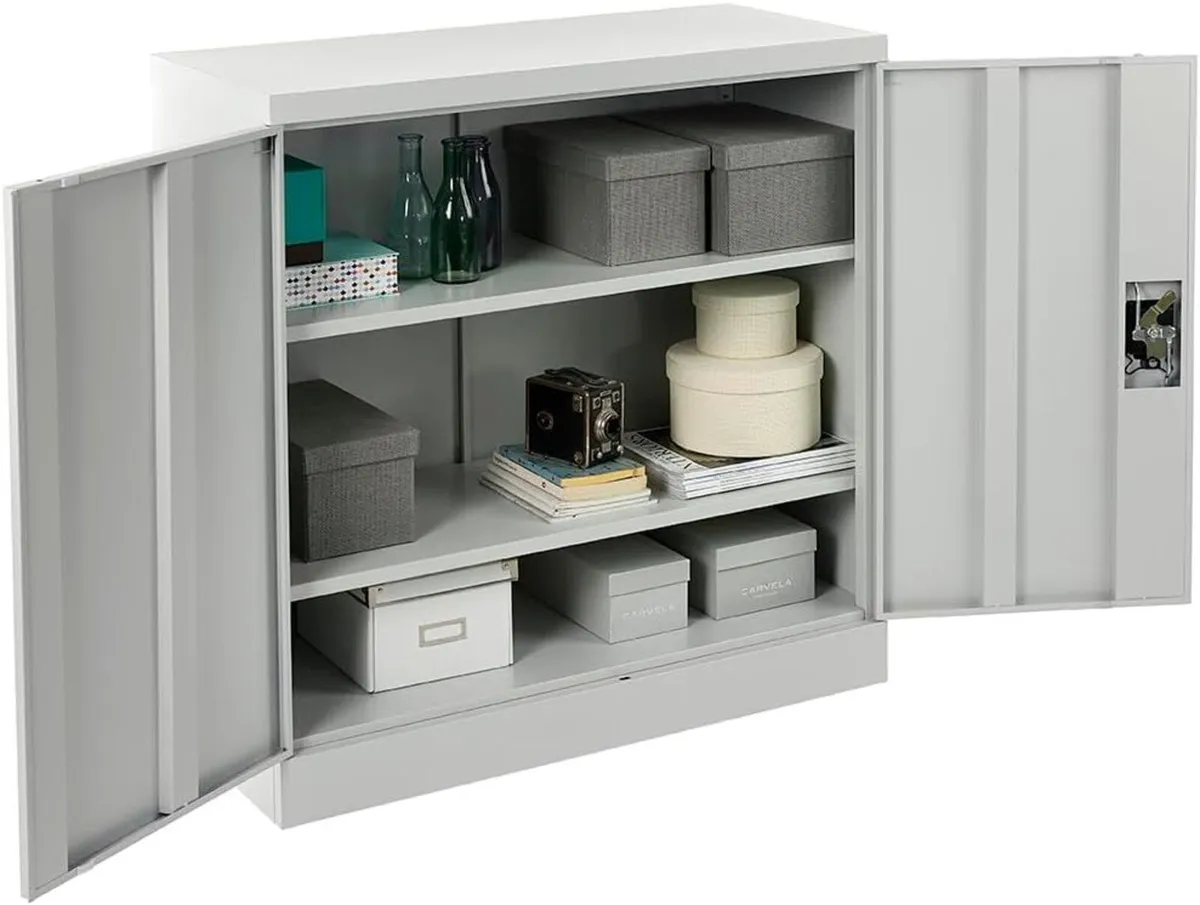 MMT Office Storage Cabinet Metal Cupboard with - Image 4