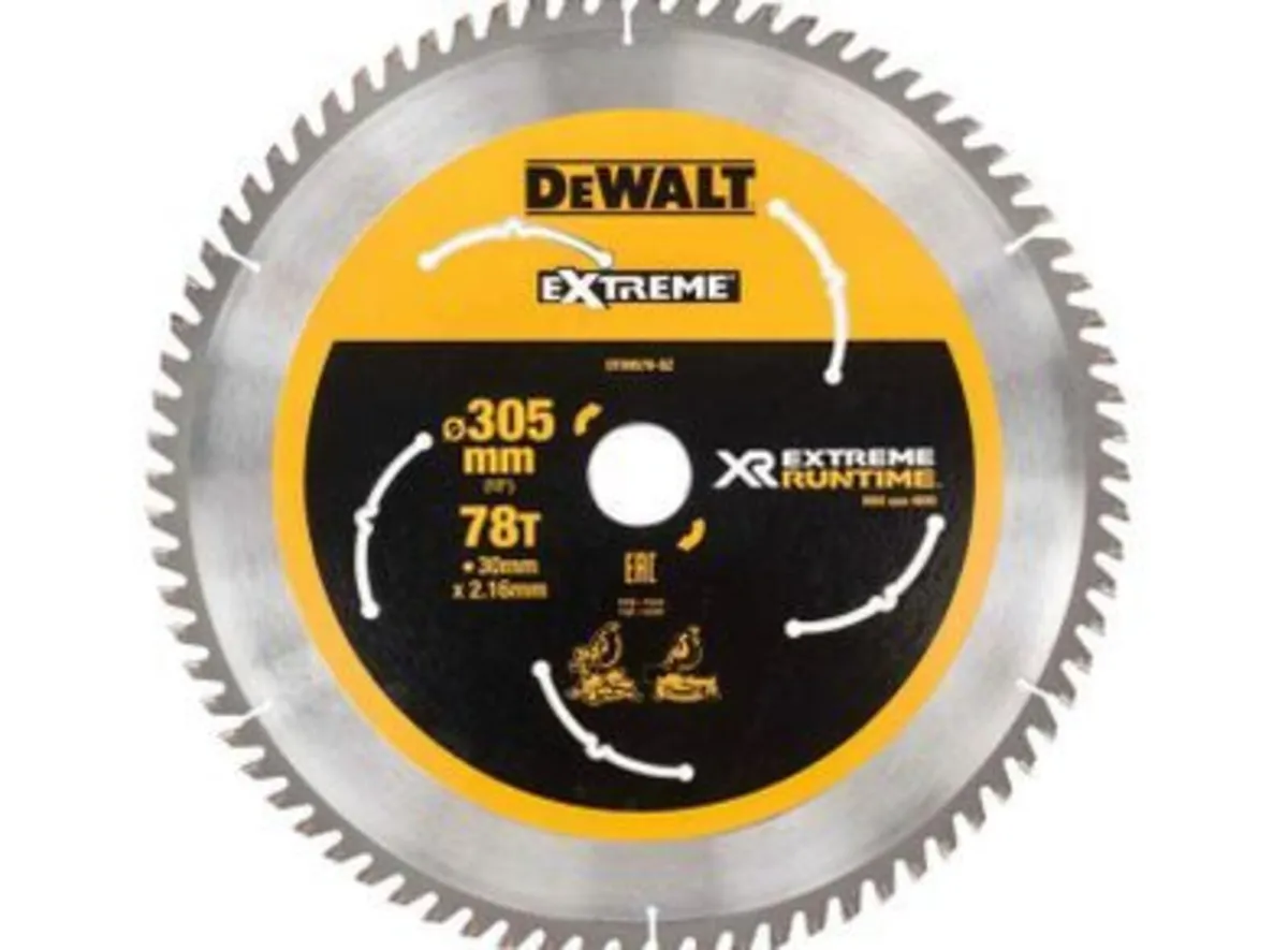 DeWalt DT99576 305 x 30mm 78T FlexVolt Saw Blade