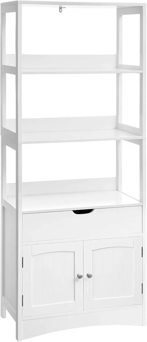 Bathroom Storage Cabinet Tall Freestanding - Image 1