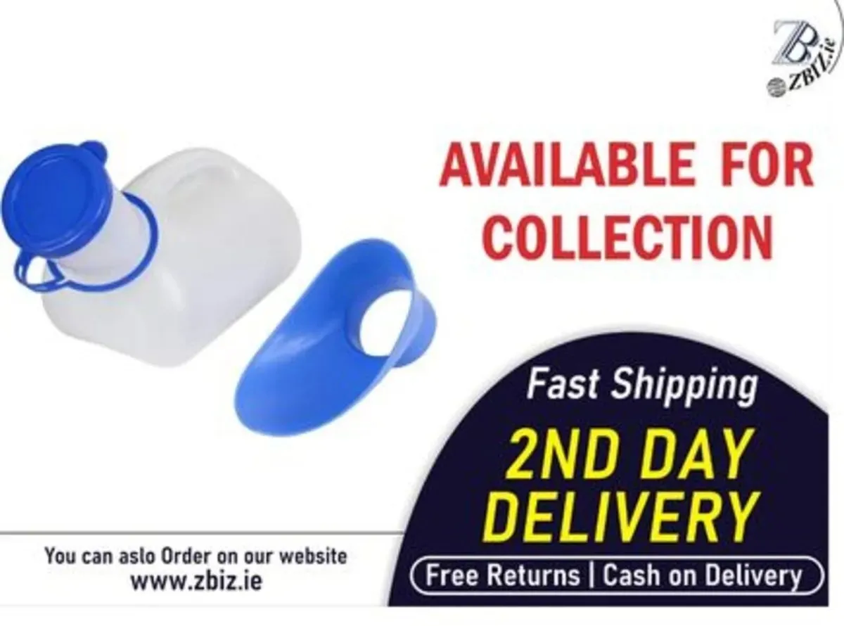 Urinal Unisex Portable Travel Toilet Bottle Set - Image 1