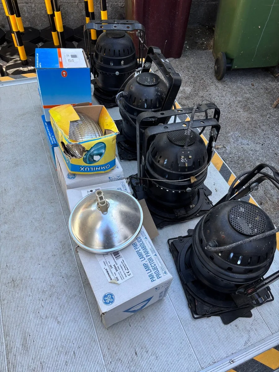 Halogen Par Cans x 4 - Image 2