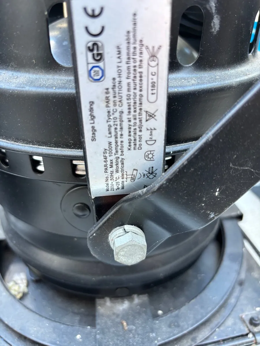 Halogen Par Cans x 4 - Image 3