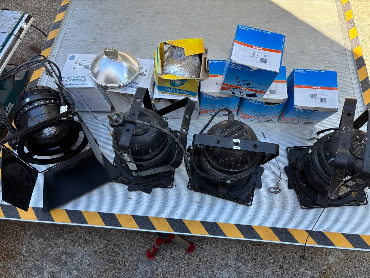 Halogen Par Cans x 4 - Image 4