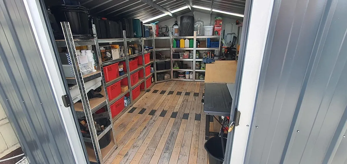 Metal Frame Storage Shelving Units Shelves - Image 2