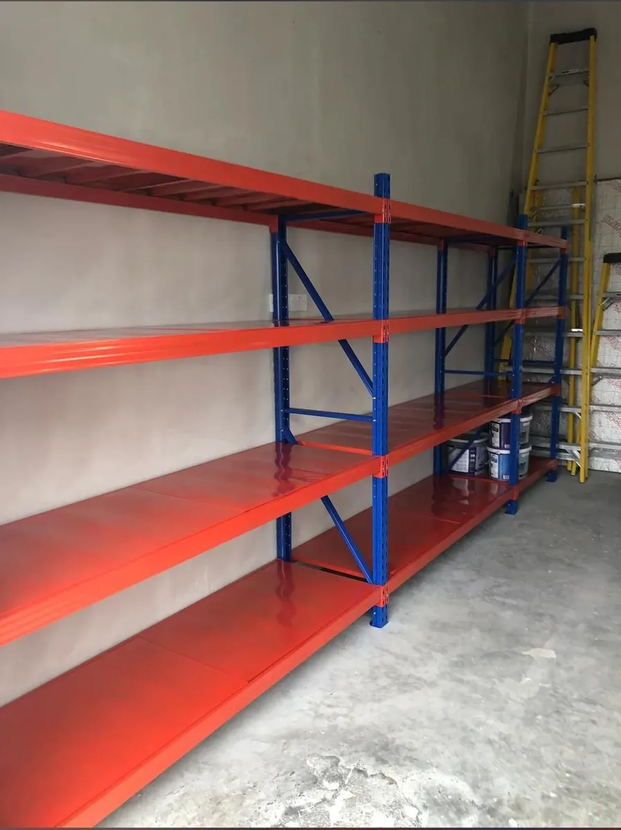 4 Tier Metal Longspan Shelving Racking - Image 1