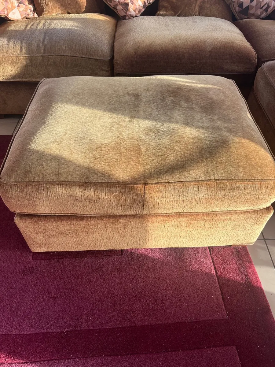 Couch & Footstool - Image 4