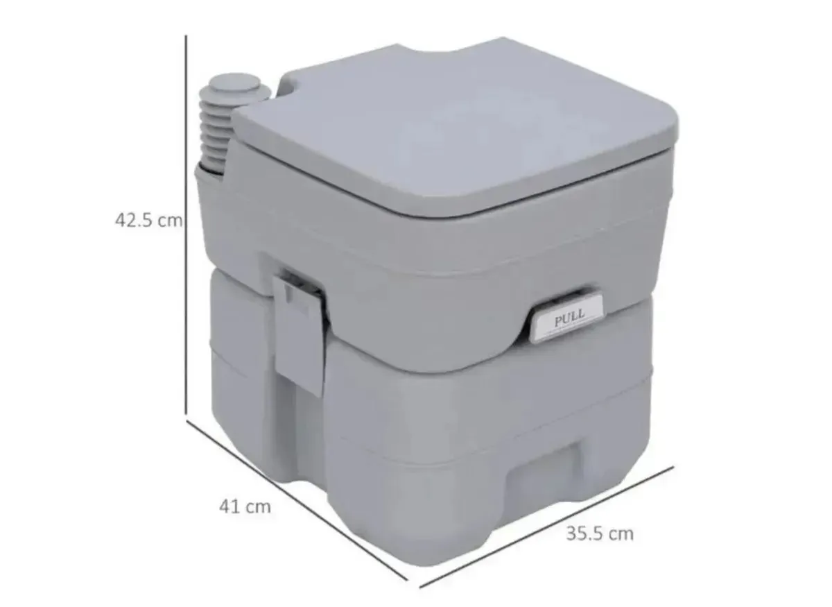 Camping Toilet Portable Fresh Deluxe Outdoor - Image 2