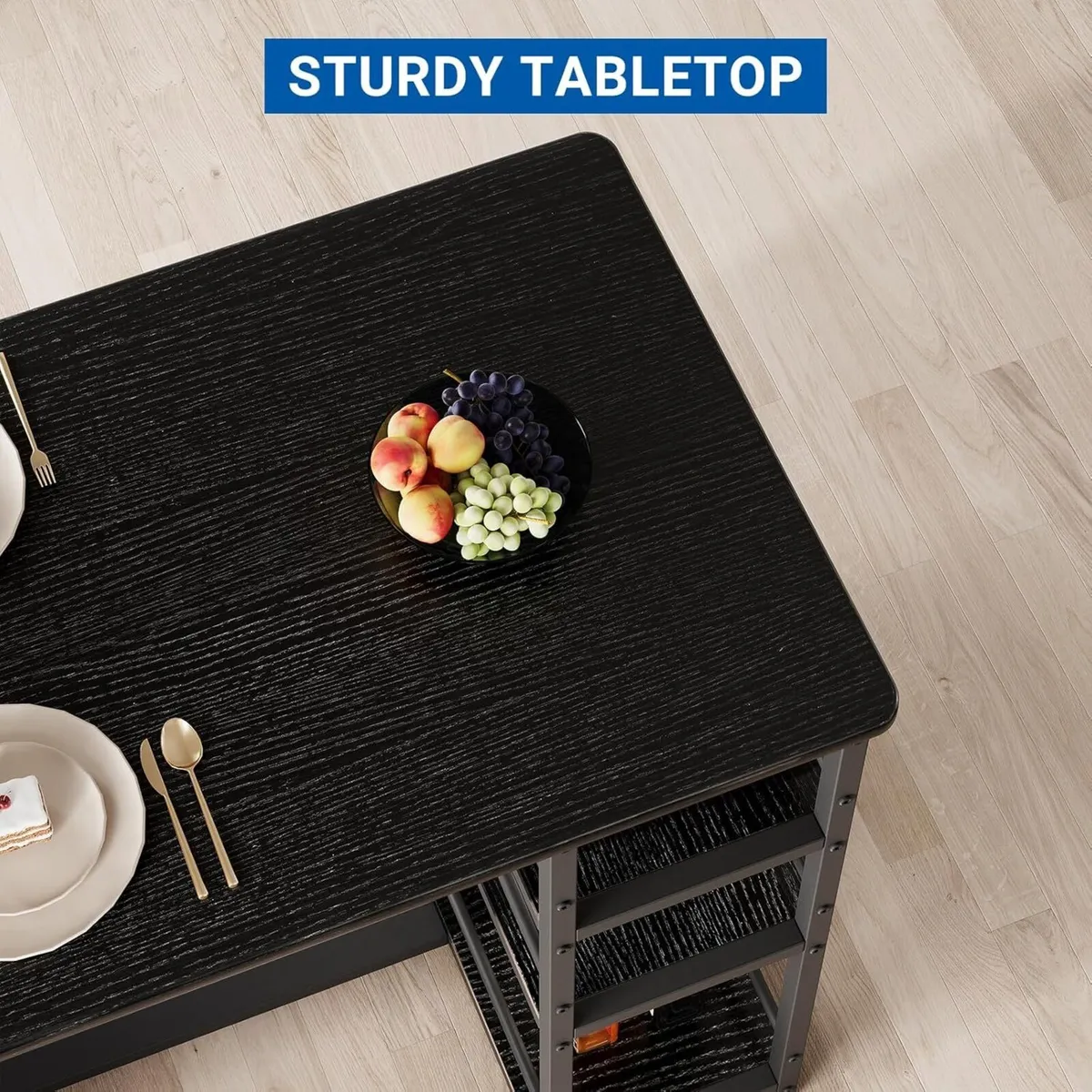 Compact 3-Piece Breakfast Bar Set for Small - Image 4