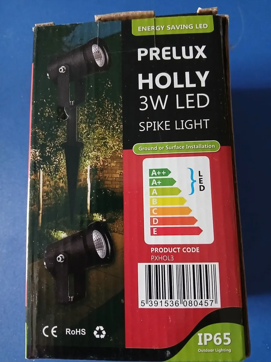 3 x LED GARDEN LIGHT FITTINGS - Image 2