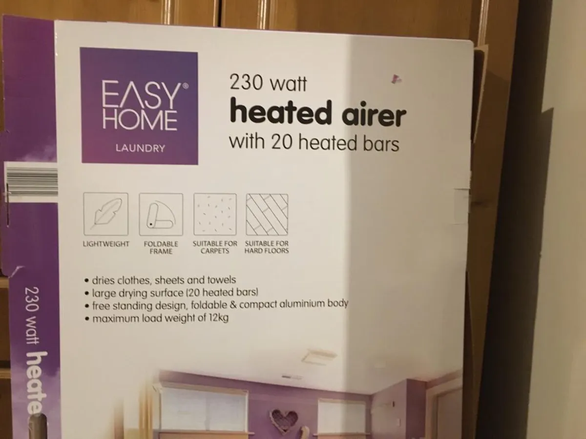 Heated airer - Image 1