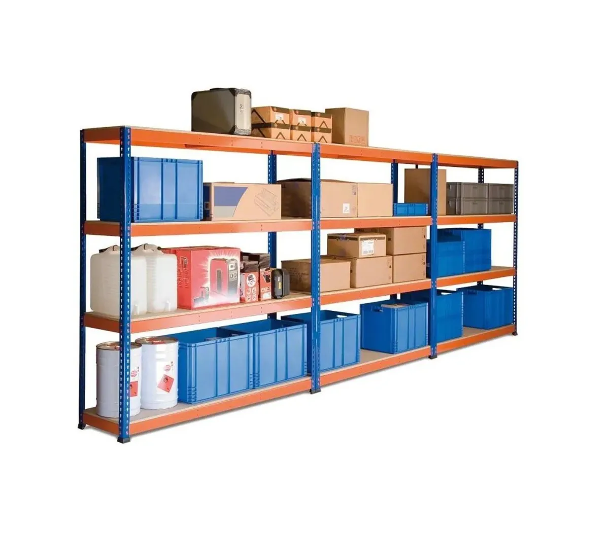 4 Tier Heavy Duty Shelving Racking Longspan Garage - Image 2