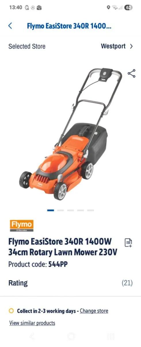 Lawnmower flymo 340R - Image 4