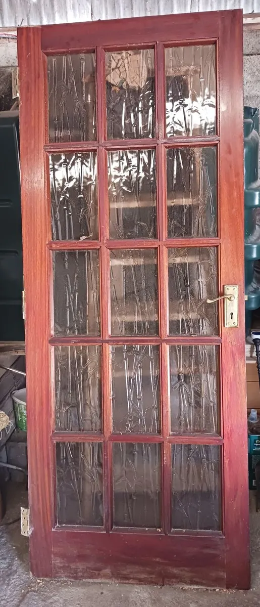 Mahogony doors