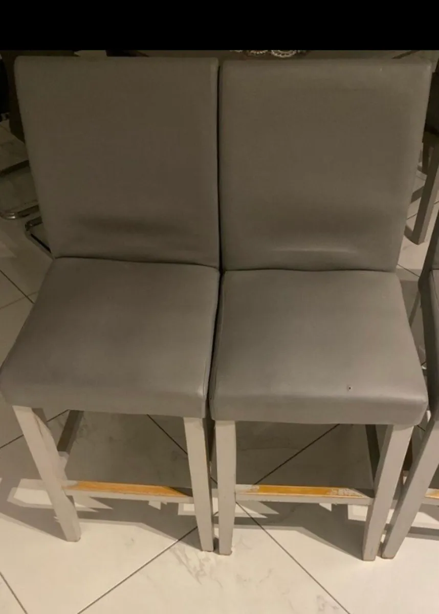 Grey Island Stools - Image 2