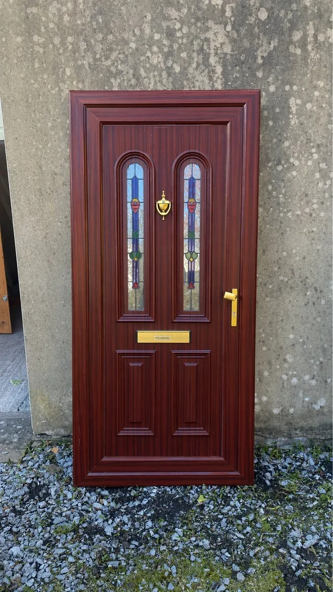 HIGH QUALITY UPVC FRONT DOOR FOR SALE