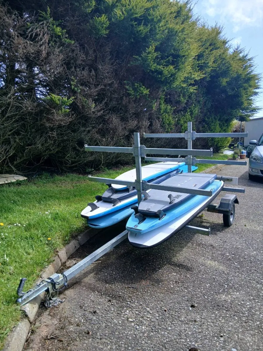 Kayak and Surfboard Trailer - Image 1