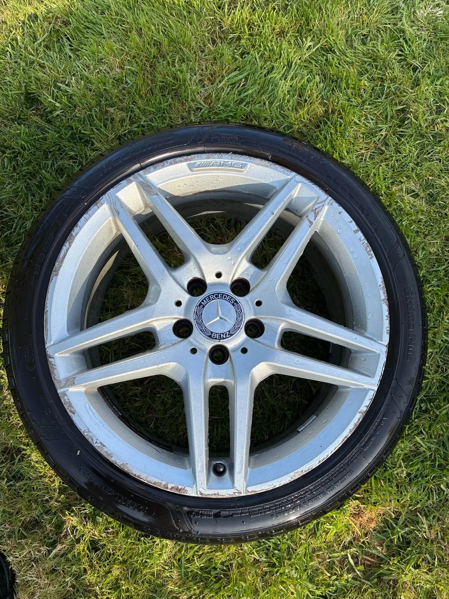 AMG Mercedes 18inch Alloys with tyres - Image 3