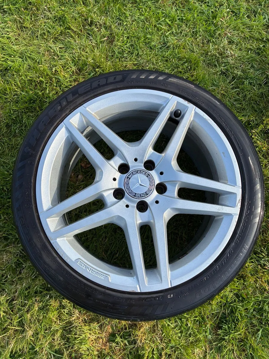 AMG Mercedes 18inch Alloys with tyres - Image 4