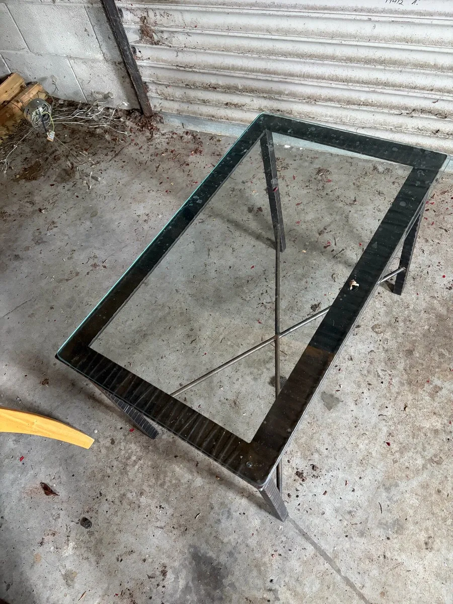 Wrought iron coffee table - Image 1