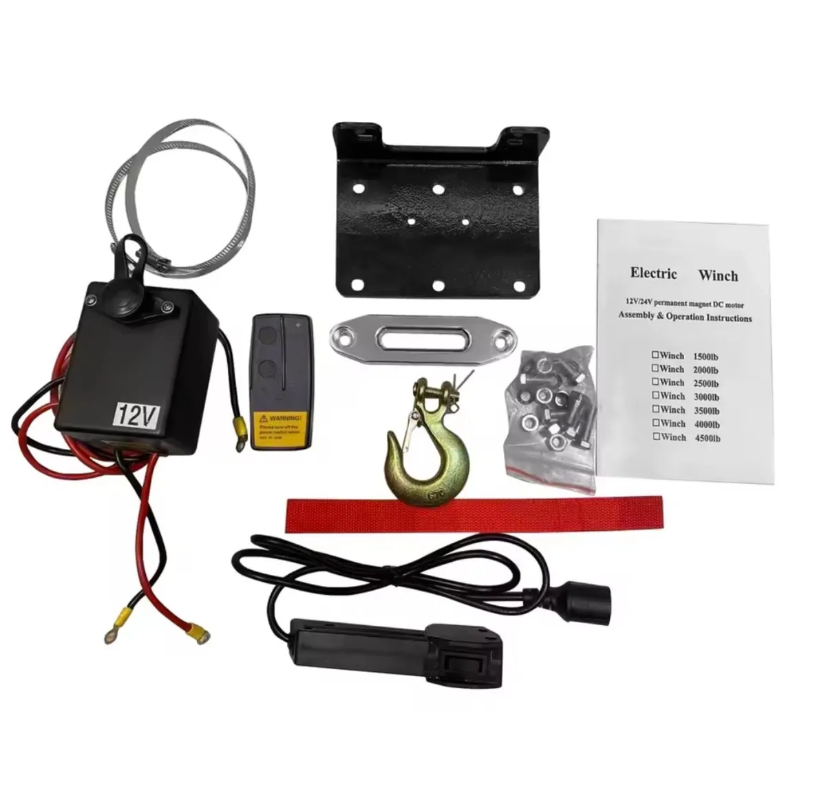 Waterproof Off-Road Winch for Car/ATV/Boat/Trailer - Image 3