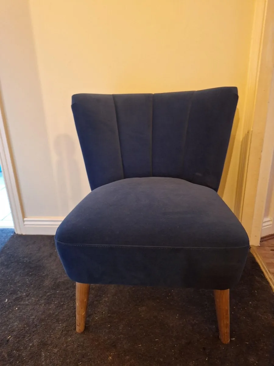 Blue Bedroom chair