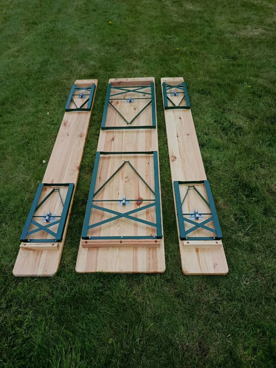 Picnic table + 2 benches - Image 2