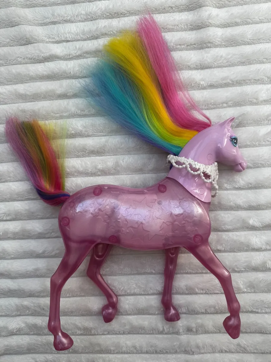 Barbie Dreamtopia Magical Lights Unicorn with Rain - Image 1