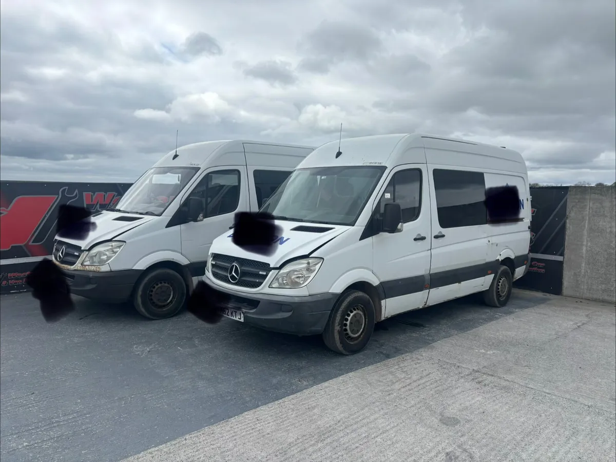 2014 Mercedes sprinter 313 for dismantling